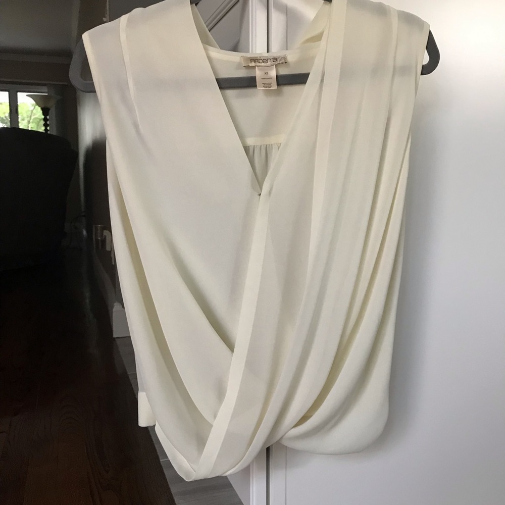 Arden B crosse over blouse
